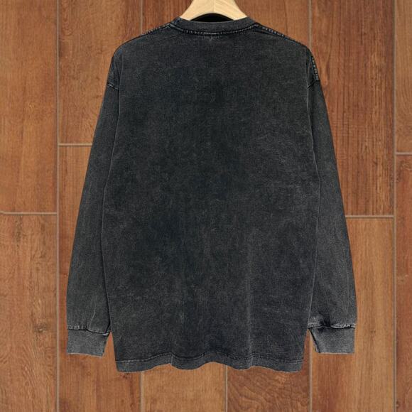 AMIRI Black Round Neck Long Sleeve Sweatshirt - Picture 2 of 2